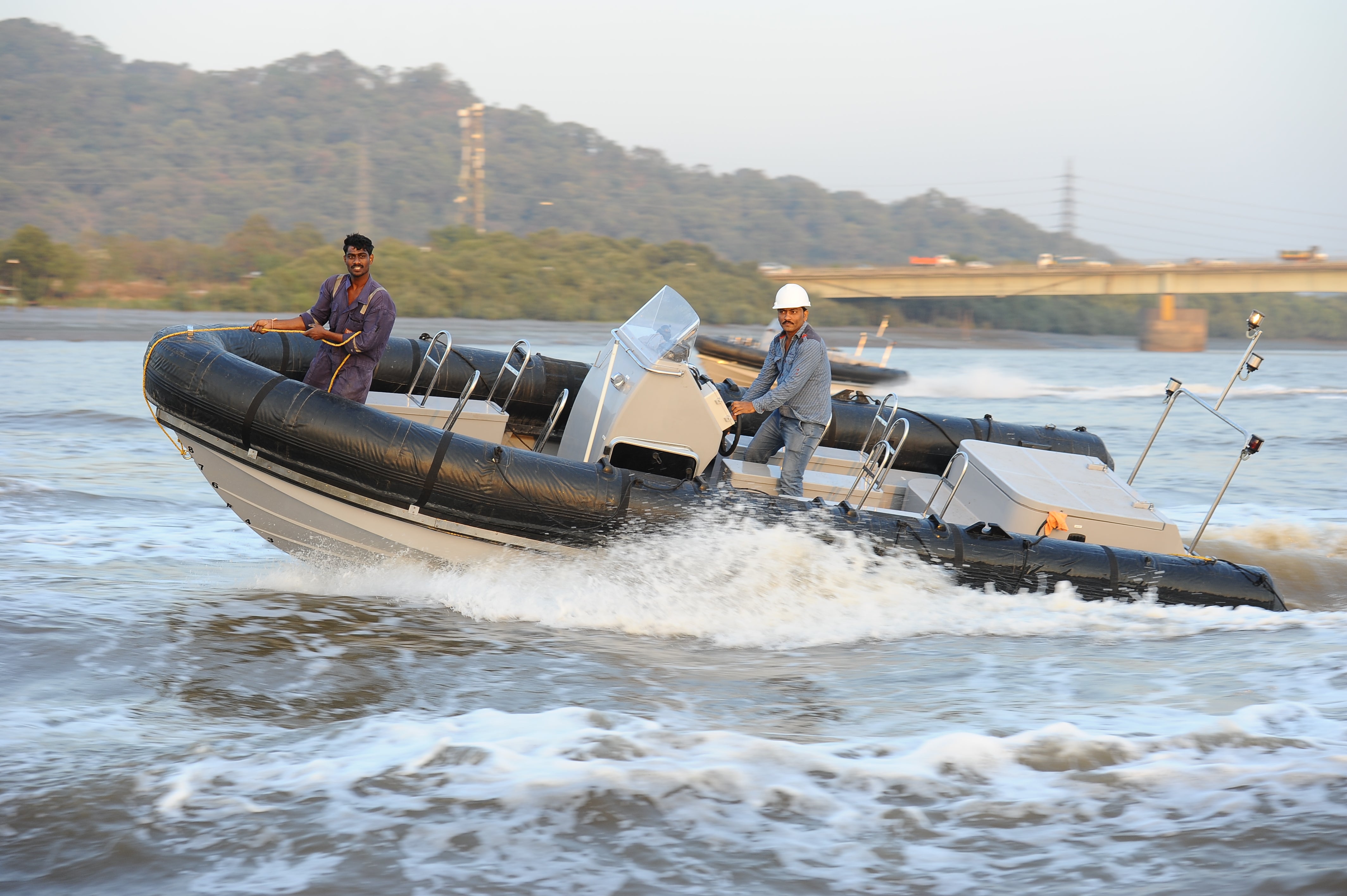 Rigid Inflatable Boat (RIB)