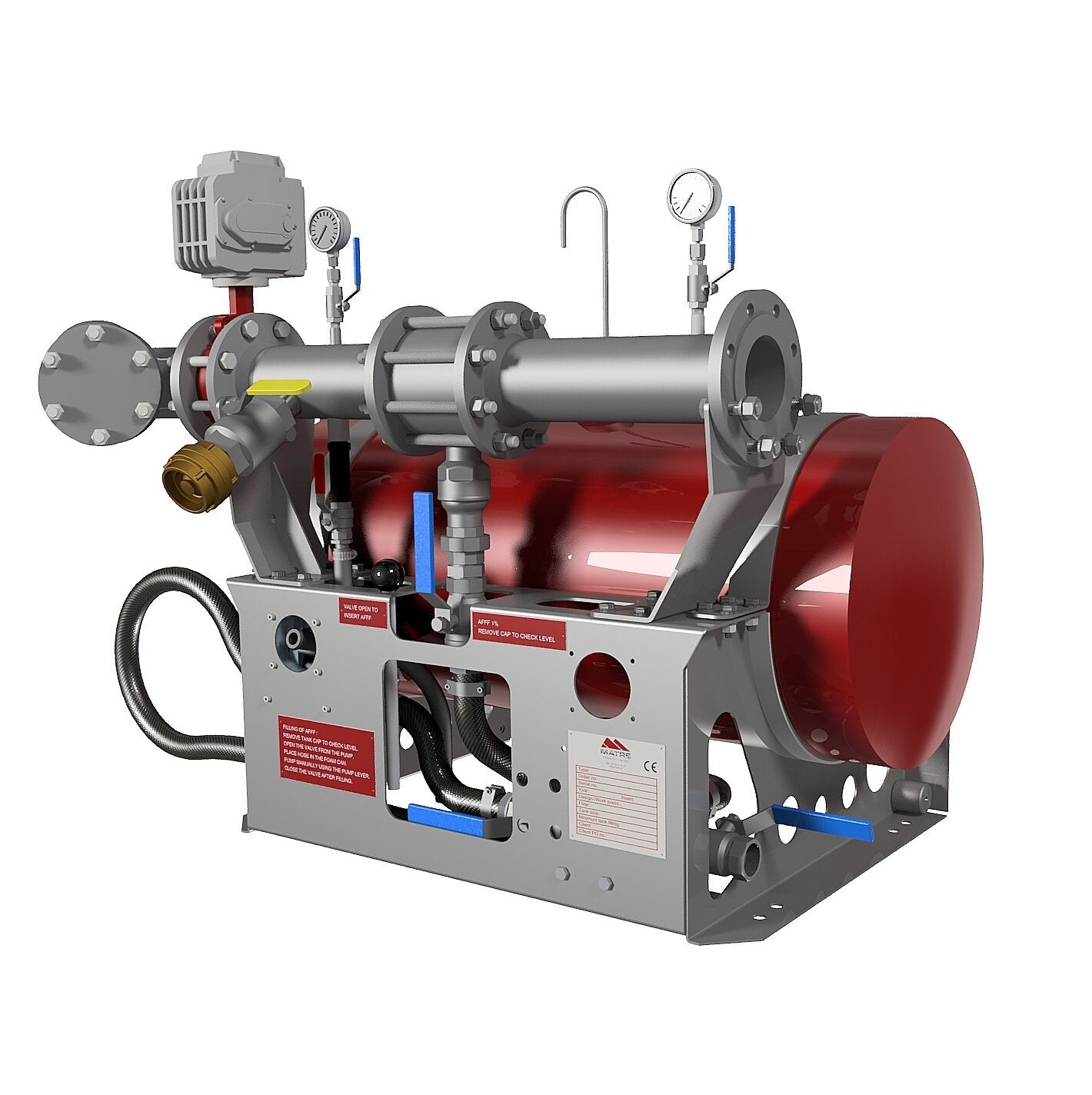 Helideck Fire Suppresion System